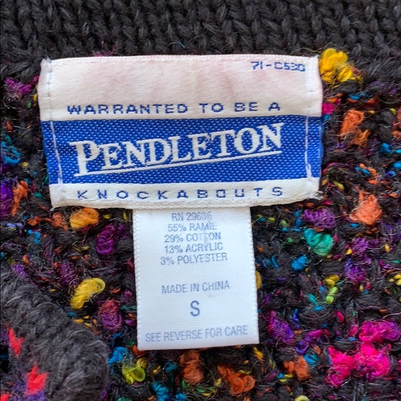 Vintage Pendleton Knockabouts Sweater. - Picture 3 of 4